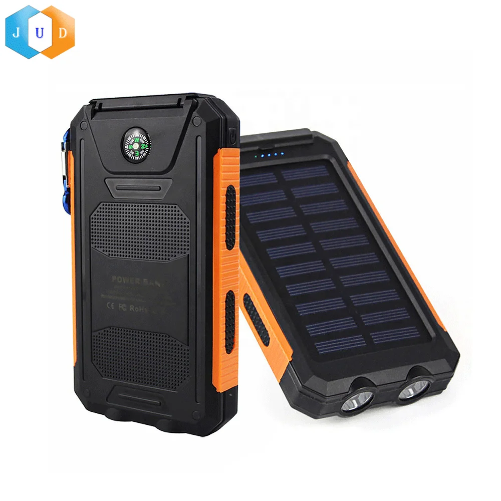 2019 Juding Factory Price Portable Solar Panel Power Bank Charger, Waterproof 8000mAh OEM Logo Power Bank with Solar Panel
2019 Juding Factory Price Portable Solar Panel Power Bank Charger, Waterproof 8000mAh OEM Logo Power Bank with Solar Panel