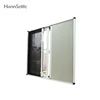 Hansi aluminum retractable pleated mosquito fly window screen cellular shade and honeycomb curtain blind