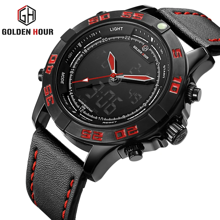 Golden Hour 113 Men's Fashion Sport Watches Men Quartz Analog Date Clock Man Leather Military Waterproof Sport Military Watch
Golden Hour 113 Men's Fashion Sport Watches Men Quartz Analog Date Clock Man Leather Military Waterproof Sport Military Watch