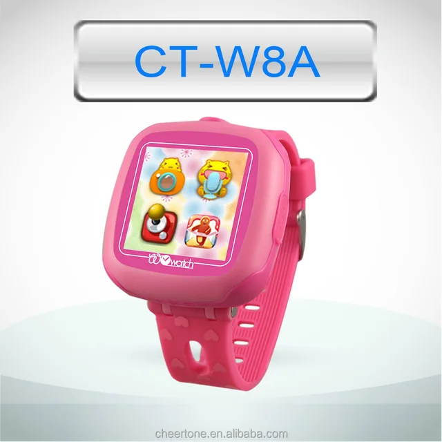 Popular Kids Touch Screen Smart Watch with Camera and Pedometer