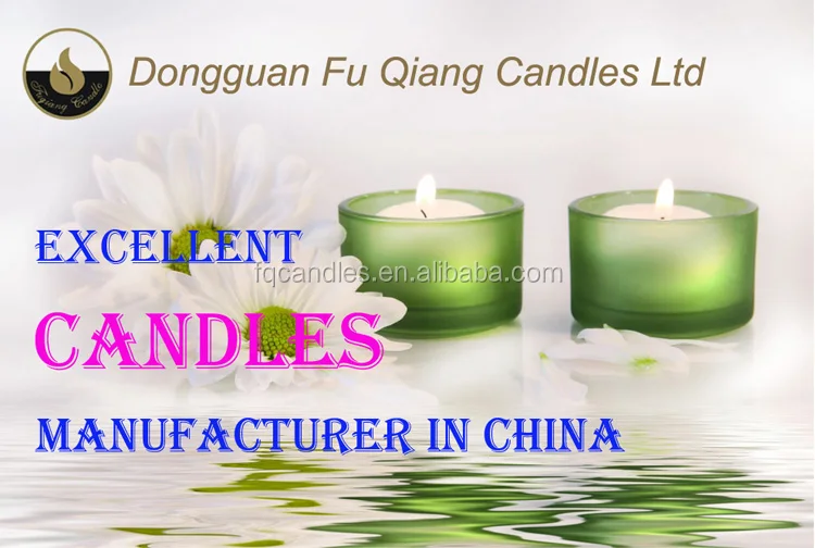 candle craft manufacturer white unscented scented candles in