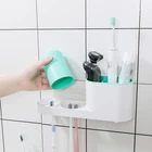 Bathroom accessaries toothbrush cup holder shelf toothbrush rack