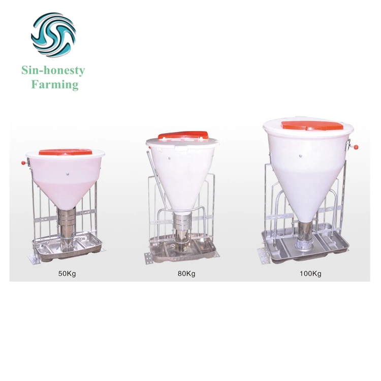Hog Raising Equipment Automatic Fattening Pig Dry Wet Feeder For