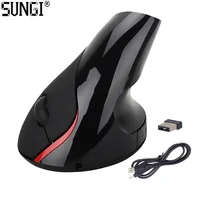 

SUNGI S6 Wireless Rechargeable Ergonomic Mouse Vertical with CE ROHS Certificate 1000 1200 1600 DPI