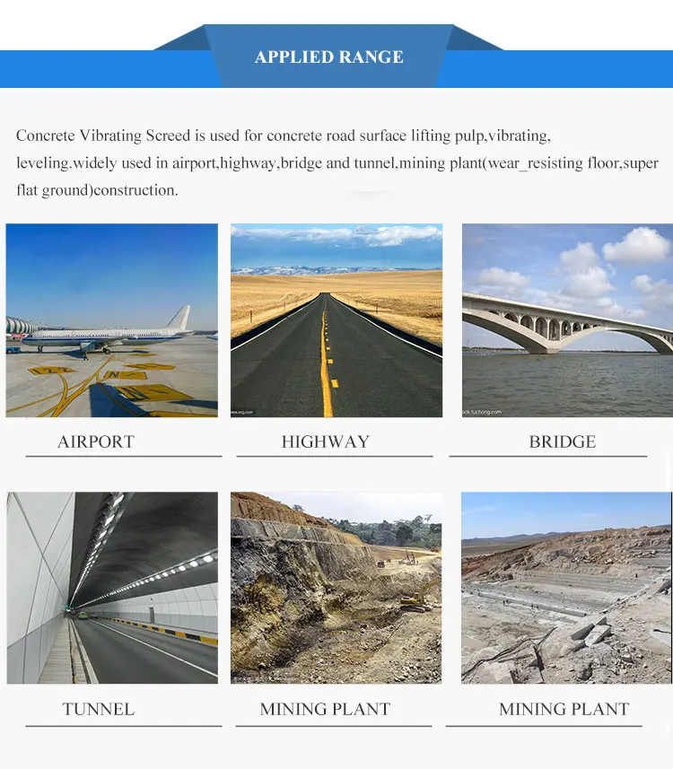 vibratory power screed