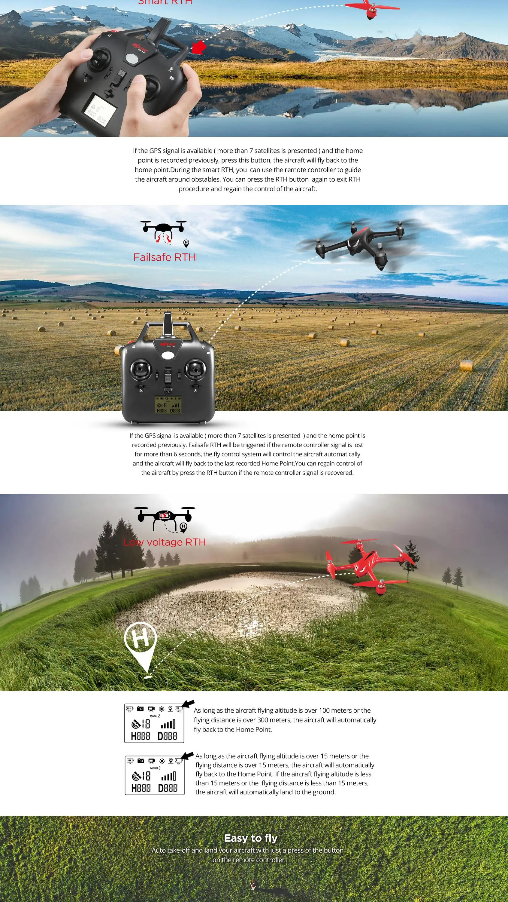 MJX Latest B2W Long Distance GPS Drone with Altitude Hold and Wifi Camera
