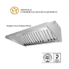 SS201 Restaurant Commercial Kitchen Stainless Steel Chimney Hood