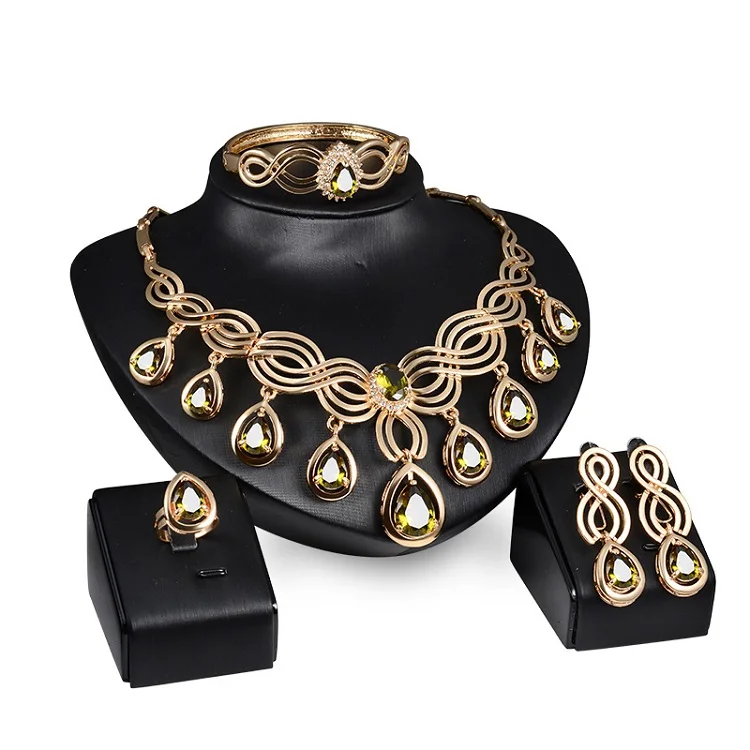 Women 4 Pcs Fashion African Jewelry Sets Brazilian Luxury Saudi 18K Gold Plated Dubai Crystal Wedding Bridal Jewelry Set, As show
Women 4 Pcs Fashion African Jewelry Sets Brazilian Luxury Saudi 18K Gold Plated Dubai Crystal Wedding Bridal Jewelry Set, As show