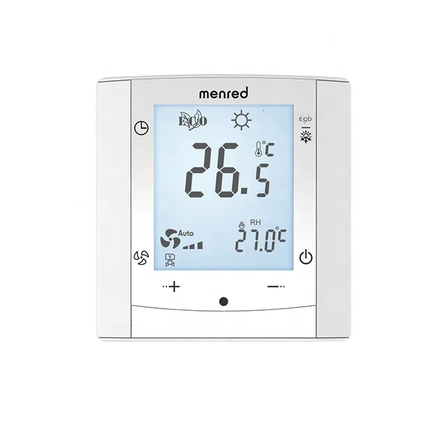 Menred LS7.42 Switzerland chips large digital LCD hvac Air conditioner thermostat