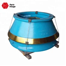 High Manganese Terex Wear Parts Cone Crusher Mantle
