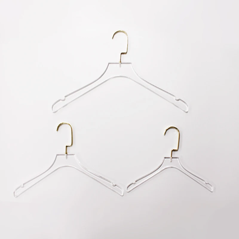 Custom clear translucent acrylic coat wedding dress hanger display hangers for clothes sweater logo printing
Custom clear translucent acrylic coat wedding dress hanger display hangers for clothes sweater logo printing