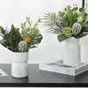 Graceful design table centerpiece wedding decoration marble porcelain vase / ceramic vases for home decor