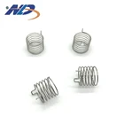 Steel wire flat conical compression spring