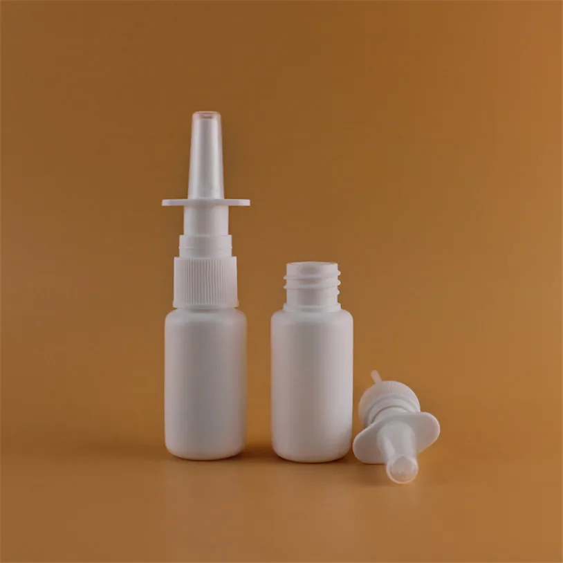 20 ml BPA libre de Spray Nasal de la bomba de vacío de solución salina de plástico botellas de Spray Nasal