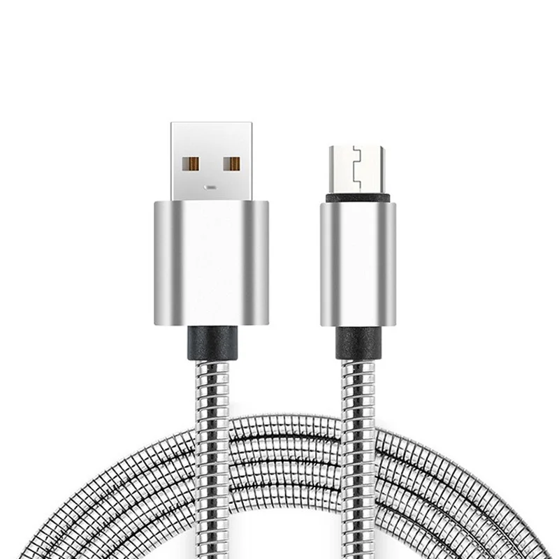 New Fashion Fast Flexible v8 Phone Stainless Steel Micro Data Charging Metal Spring Usb Cable, Black,gold,pink,silver,etc.
New Fashion Fast Flexible v8 Phone Stainless Steel Micro Data Charging Metal Spring Usb Cable, Black,gold,pink,silver,etc.