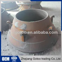 high quality cheap cone crusher parts concave and mantle