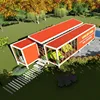 Prefabricated container homes 40ft luxury house for sale philippines
