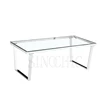 Coffee Table Modern Minimallist Glass Kitchen Table , 1 Piece
