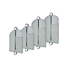 New design clothing protection clear window covers suit carry on garment bag for business
