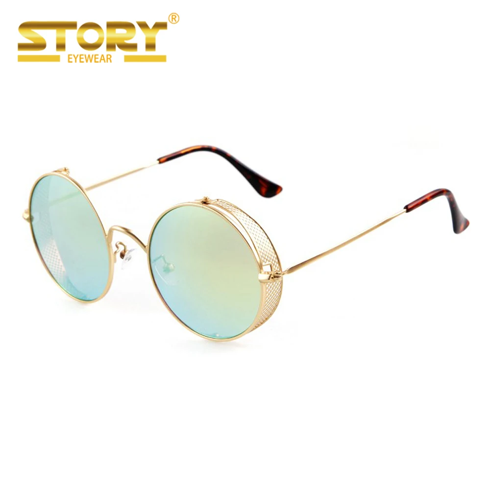 STY8162 Fashion Retro Sunglasses Women Designer Round Circle Glasses Vintage Sun Glasses
STY8162 Fashion Retro Sunglasses Women Designer Round Circle Glasses Vintage Sun Glasses