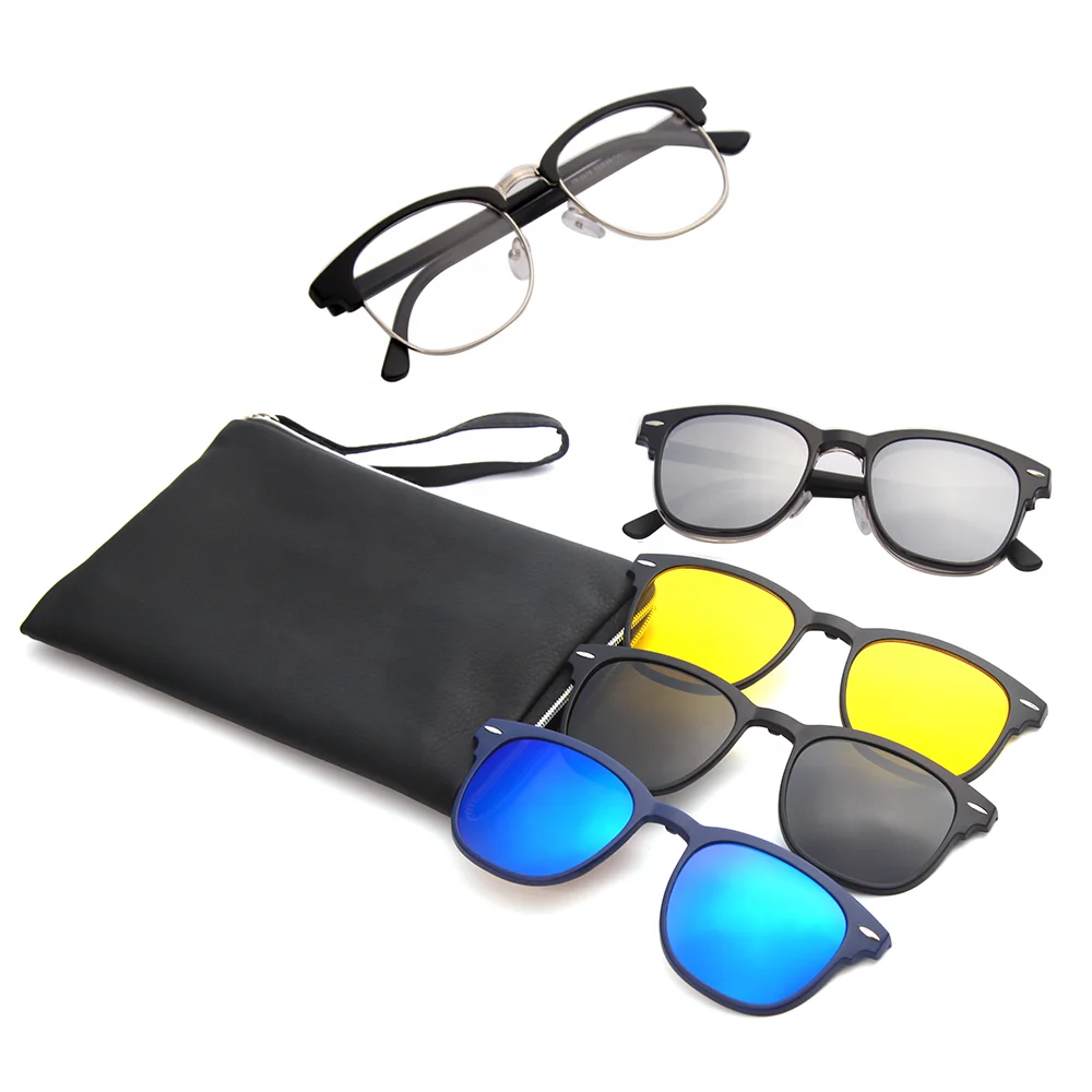 SKYWAY 2020 New Design Unisex 4 In 1 Magnetic Clip On Magnet Optical Eyewear Sunglasses
SKYWAY 2020 New Design Unisex 4 In 1 Magnetic Clip On Magnet Optical Eyewear Sunglasses
