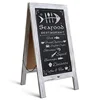 /product-detail/rustic-magnetic-a-frame-chalkboard-sign-extra-large-40-x-20-free-standing-chalkboard-easel-sturdy-sidewalk-sign-sandwich-board-60821814162.html