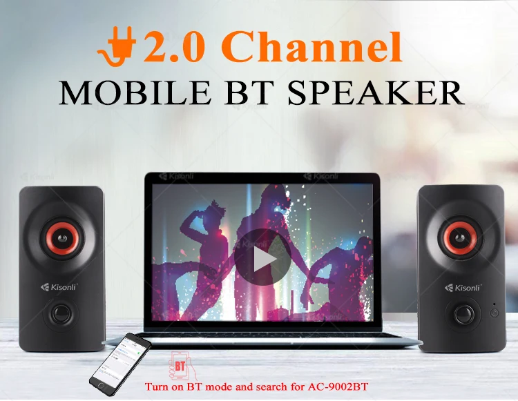 AC Powered Phone Wireless Bluetooths Mini Portable Mobile Speaker - ANKUX.COM
