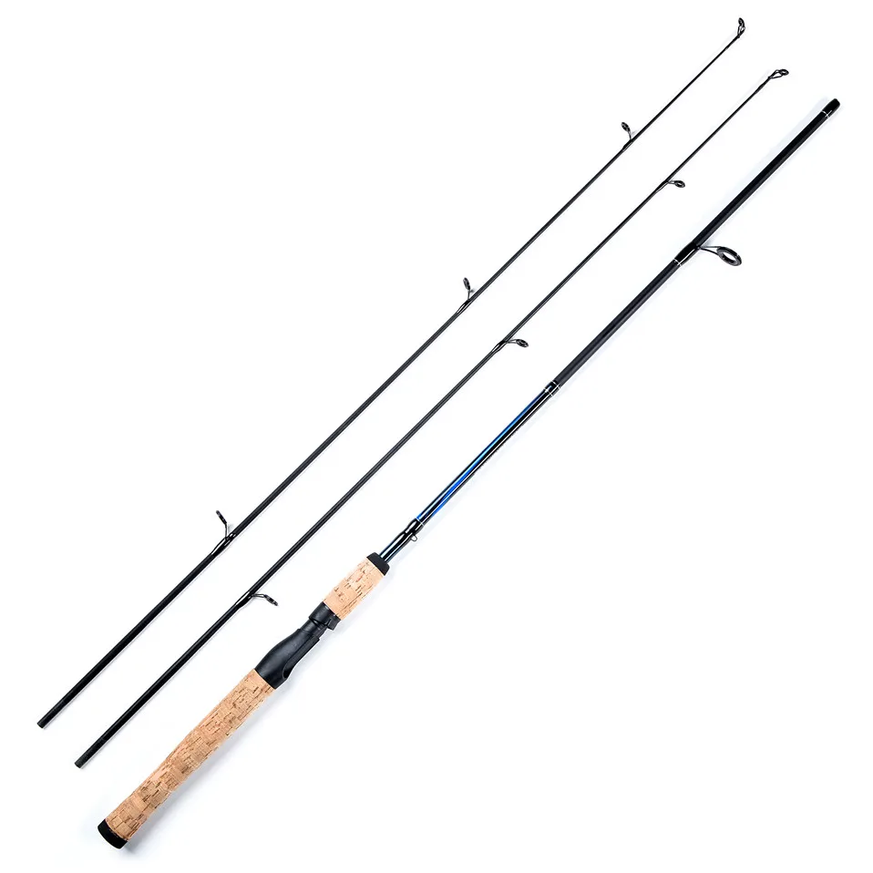 Catch.U 1.8m Telescopic Fishing Rod Carbon Carp,Fishing Rod Spinning 2 Tips Carbon Casting Rods (3)