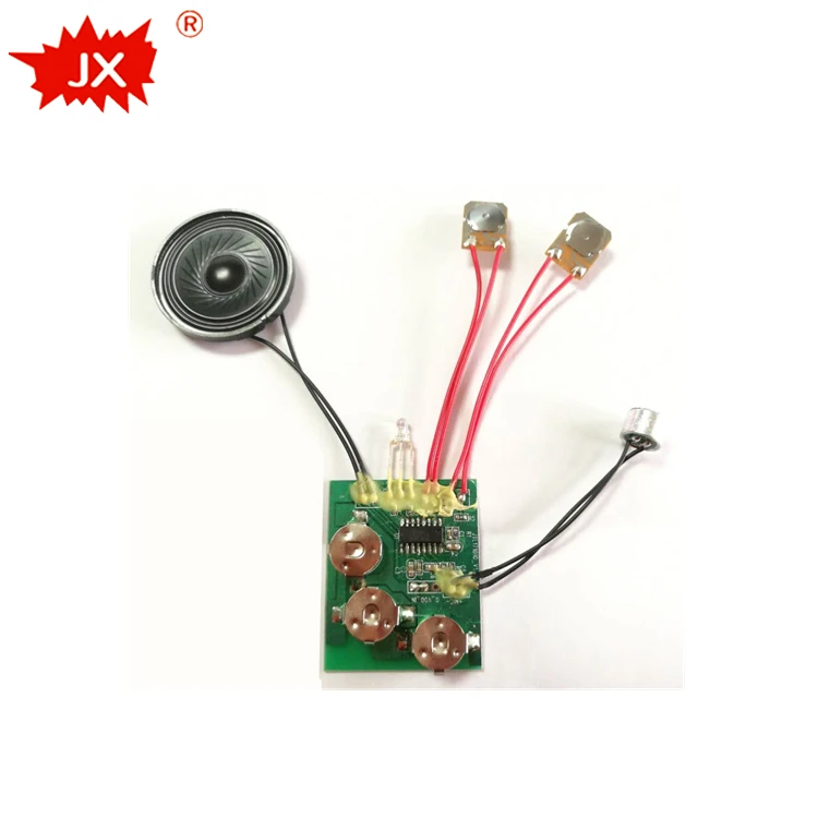 voice recording module/recordable sound module for greeting cards