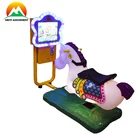 Coin-operated 3D Horse Kiddie Rides Horse swing machine Video Game Machine Amusement Arcade Machine
