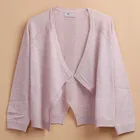 Wholesale Fashion Pink Stock Toddler Cardigan Sweater For Baby Girls