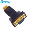 USB To RS232 Convertor Cable 1.8m DB9 Female To DB25 Male Adapter