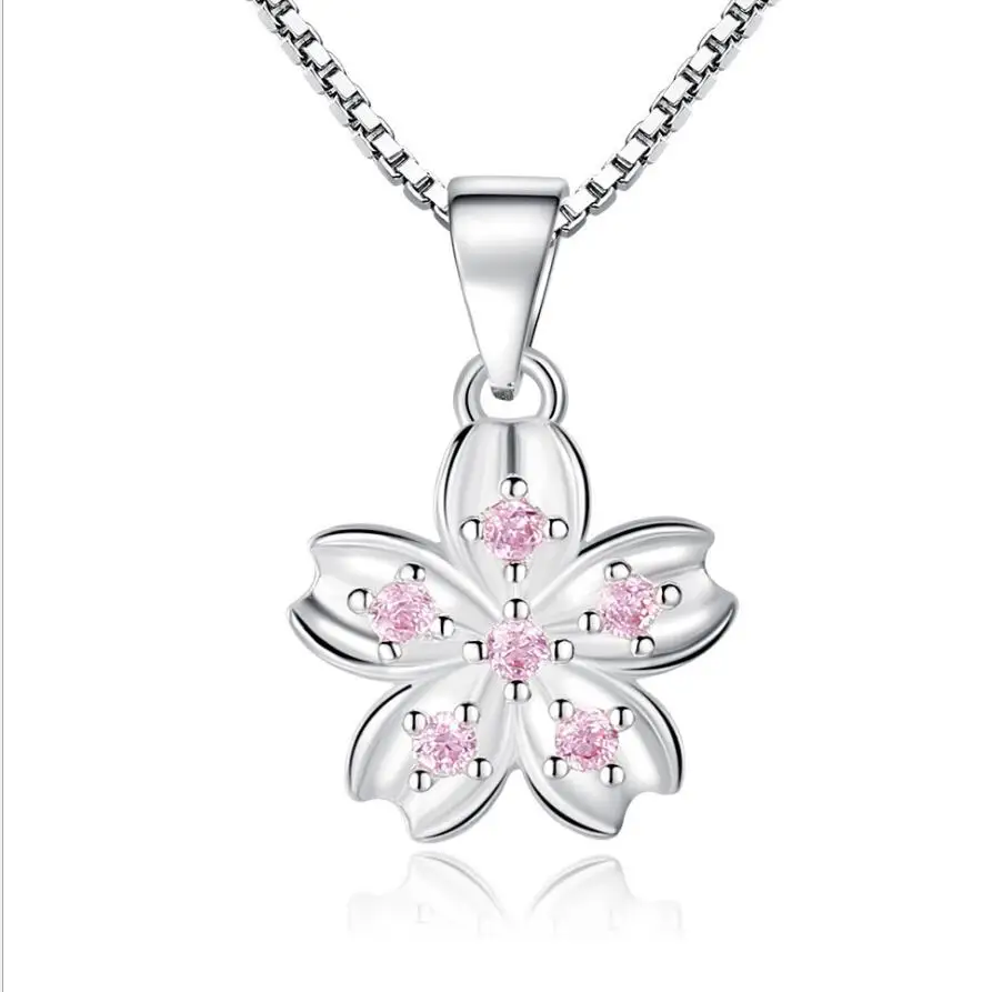 2019 New Necklace Pendant Accessories Cute Sweet Spring Cherry Blossom Item Female Personalized Necklace, Pink
2019 New Necklace Pendant Accessories Cute Sweet Spring Cherry Blossom Item Female Personalized Necklace, Pink