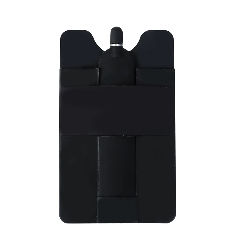 Adhesive Holder Pouch Pocket with Stylus Pen Phone Stand Silicone Cell Phone Custom Wallets with Slap Stand, Match pantone
Adhesive Holder Pouch Pocket with Stylus Pen Phone Stand Silicone Cell Phone Custom Wallets with Slap Stand, Match pantone
