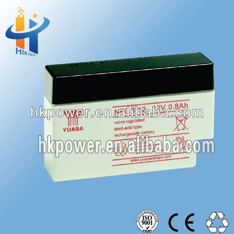 no break lead acid 0.8ah Excellent safety performance battery recycling equipment heat sealed battery