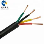 Cable Flexible Electrical Cable Wire Flexible Copper Cable RVV 4 Core Cable