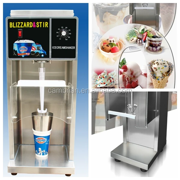 blizzard ice cream making machine