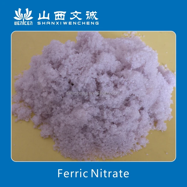 ferric nitrate crystals