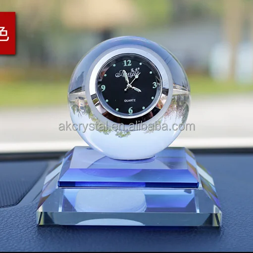 Modern Style Desktop Decoration Or Car Decoration With Clock In Crystal Ball Wedding Favor Car Perfume Seat, Customized
Modern Style Desktop Decoration Or Car Decoration With Clock In Crystal Ball Wedding Favor Car Perfume Seat, Customized