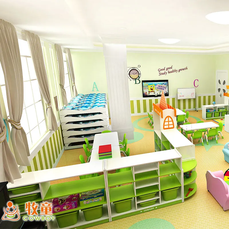 Commercial Classroom Decorations School Furniture Set Used For