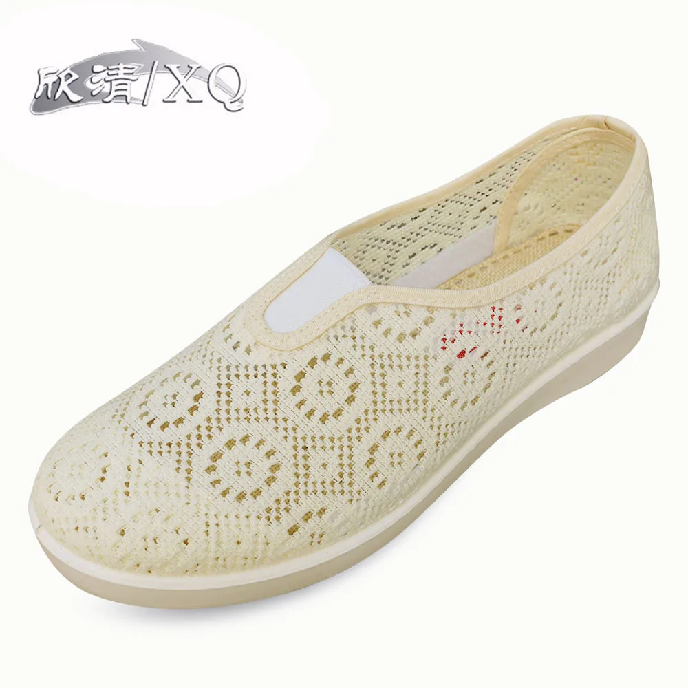 Women Shoes Mesh Flats 2015 Summer New Fashion Casual Sweet Woman Sandals Breathable Light Soft Slip On Women Shoes Mesh Flats