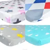 100% Woven Cotton Fitted Crib Mattress Sheet Soft Breathable Toddler Sheets
