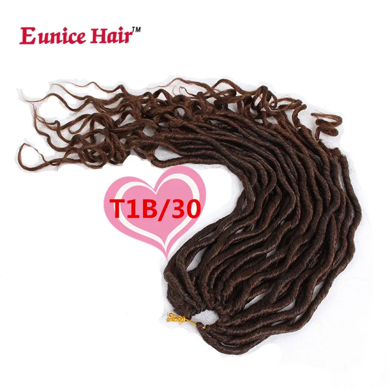 curly dread locs brown 2