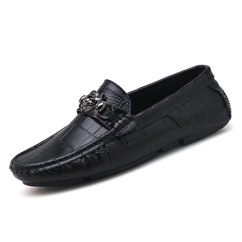 High quality black loafer shoes genuine leather moccasin comfortable loafer shoes for men shoes 
High quality black loafer shoes genuine leather moccasin comfortable loafer shoes for men shoes