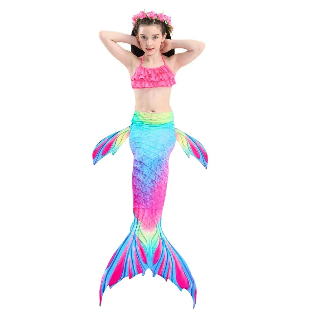 3PCS HOT Kids Girls Bikini Set Mermaid Tails with Fin Swimsuit Bikini Bathing Suit Dress for Girls Children Beach Cosplay
3PCS HOT Kids Girls Bikini Set Mermaid Tails with Fin Swimsuit Bikini Bathing Suit Dress for Girls Children Beach Cosplay