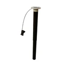 Quality Folding Manual Adjustable Black Table Legs Metal