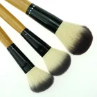 7 Pieces Bamboo Makeup Brush Diamond Cosmetic Makeup Brush Set
