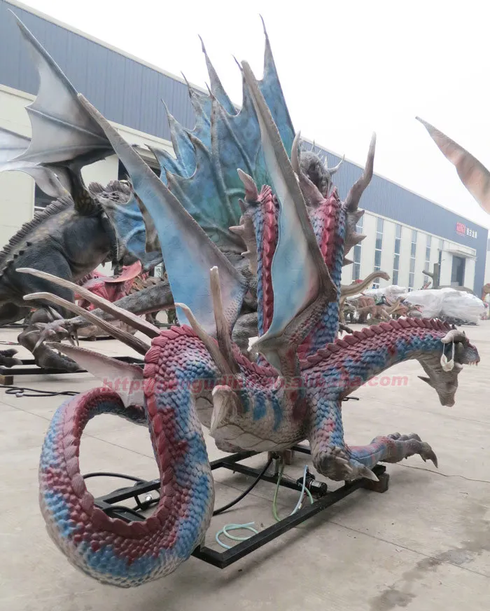 dragon garden statues resin