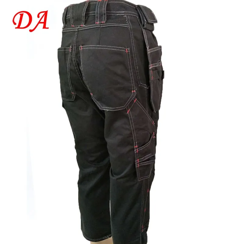 black cargo trousers workwear