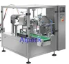 Peanut butter pre-made pouch filling and sealing machine